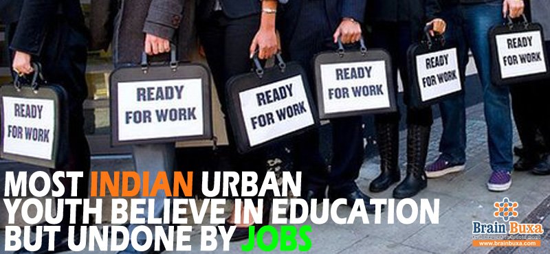 Most Indian Urban Youth believe in Education, but Undone by Jobs